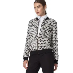 Women's patterned bomber Nife image-0