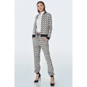 Women's patterned bomber Nife image-4
