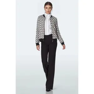 Women's patterned bomber Nife image-1