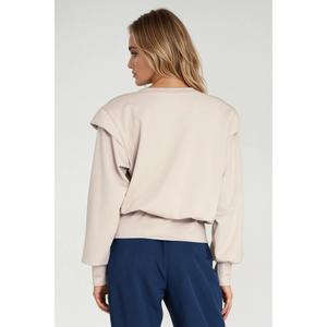 Women’s blouse with ribbed high cuffs Nife image-1