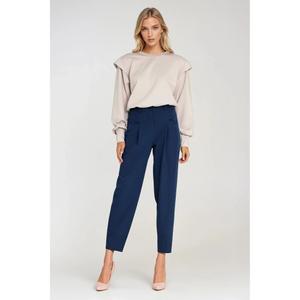 Women’s blouse with ribbed high cuffs Nife image-2