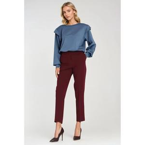 Women’s blouse with ribbed high cuffs Nife image-2