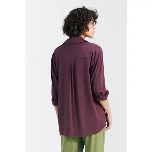 Oversize skjorte til kvinder Nife image-4