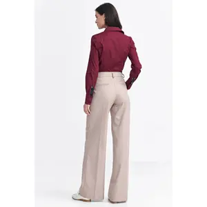 Women's contrast panel shirt Nife image-3