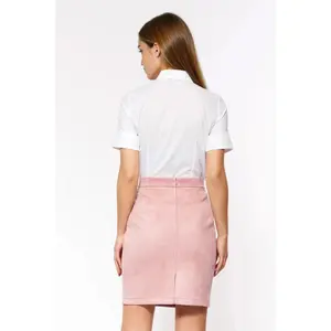 Chemise à bouton plissés femme Nife image-2