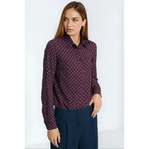 Women's polka dot viscose shirt Nife image-2