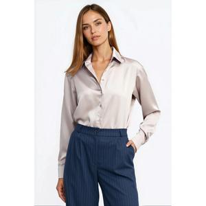 Women's satin bodysuit Nife image-2