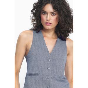 Colete de fato com padrões para mulher Nife image-2