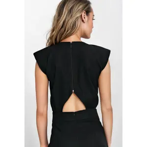 Kvinnlig byxdress i rayon Nife image-4
