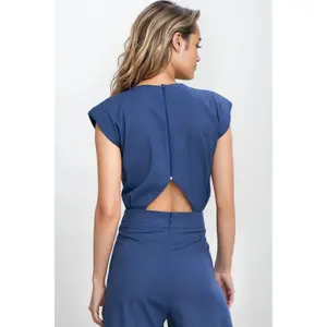 Kvinnlig byxdress i rayon Nife image-4
