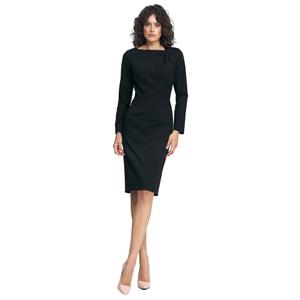 Pleated Neckline Dress for Women Nife