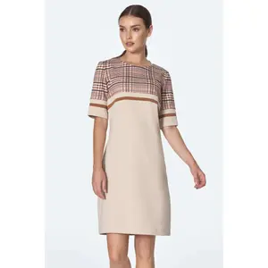 Robe à carreaux femme Nife image-1