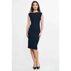 Discreet V-neck Dress for Women Nife image-1