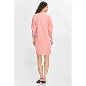 Robe manches plissées femme Nife image-3
