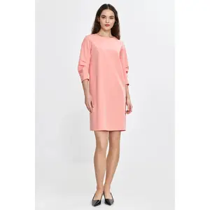 Robe manches plissées femme Nife image-1