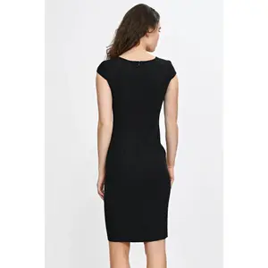 Lange jurk met split voor dames Nife image-3