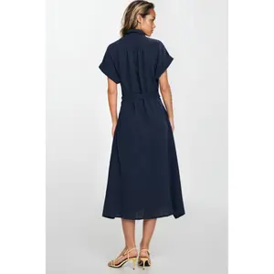 Robe chemise en mousseline femme Nife image-2