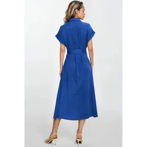 Women's midi shirt dress Nife image-1