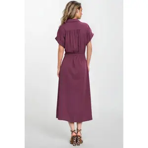 Women's midi shirt dress Nife image-2