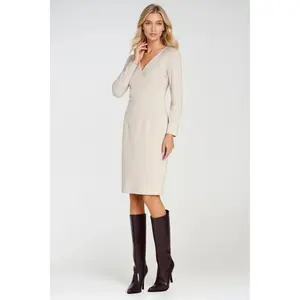 Women's neckline dress Nife Boat image-3