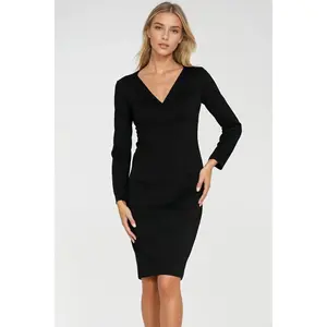 Women's neckline dress Nife Boat image-1