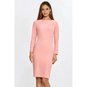 Women's asymmetrical pleated dress Nife image-1