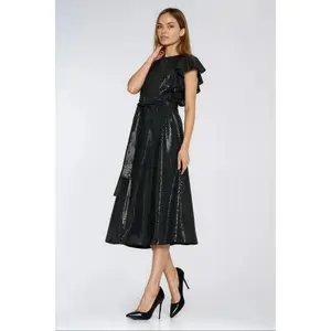 Robe brillante femme Nife image-3