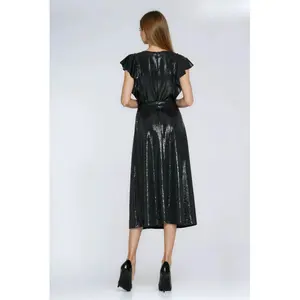 Robe brillante femme Nife image-2