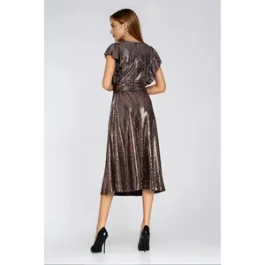 Robe à épaules volantées femme Nife image-3