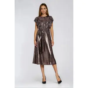 Robe à épaules volantées femme Nife image-2