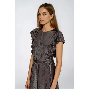 Robe à épaules volantées femme Nife image-4
