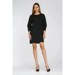 Robe manches plissées femme Nife image-2