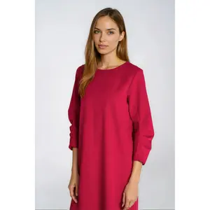 Robe manches plissées femme Nife image-3