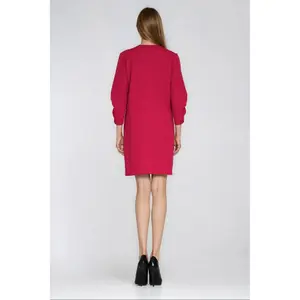 Robe manches plissées femme Nife image-2