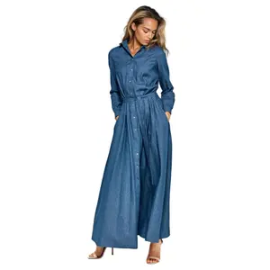 Abito a Camicia lungo da donna Nife