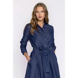 Abito a Camicia lungo da donna Nife image-3
