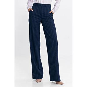 Spodnie bootcut w paski damskie Nife image-2