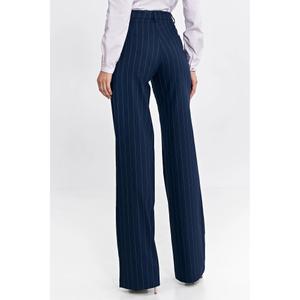 Spodnie bootcut w paski damskie Nife image-3