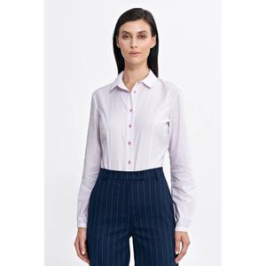 Spodnie bootcut w paski damskie Nife image-4