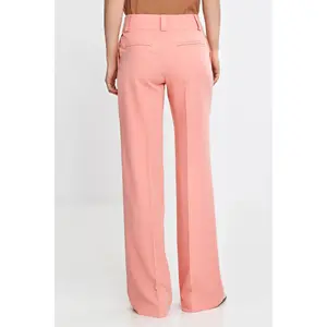 Kvinnors veckade byxor Nife Wide Leg image-2