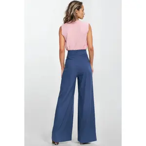 Palazzobyxor för kvinnor Nife Rayon image-2