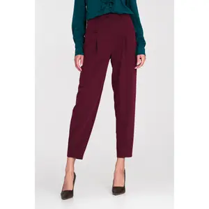 Pantaloni larghi a vita alta donna Nife image-2