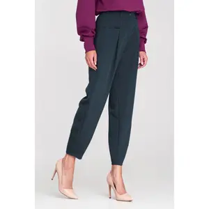 Pantaloni larghi a vita alta donna Nife image-2