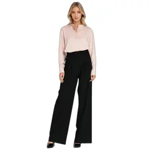 Pantaloni a pieghe da donna Nife Wide Leg image-3