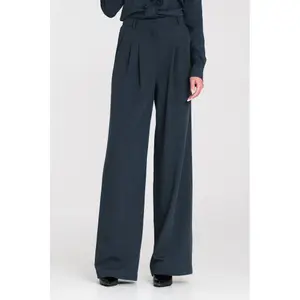 Pantaloni a pieghe da donna Nife Wide Leg image-1