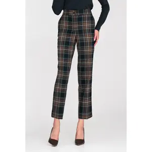 Pantaloni 7/8 a quadrati da donna Nife image-1