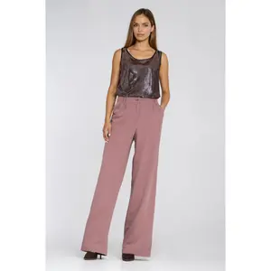 Pantaloni a pieghe da donna Nife image-1