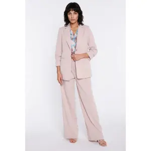 Wide Leg Trousers with Pleats Women Nife image-2