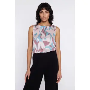 Wide Waist Trousers with Pleats Women's Nife image-4
