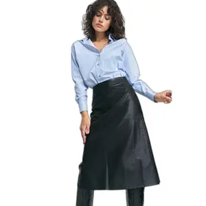 Vrouwen faux leren rok Nife